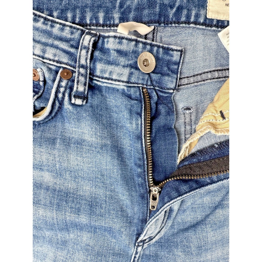 Rag & Bone Nina High Rise Skinny Jeans Women 27 Medium Wash Denim - Picture 5 of 10